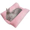 Thickened Bunny Concave Bed Washable Rabbit Plush Mat Soft Rabbit Bed Mat  Rabbit