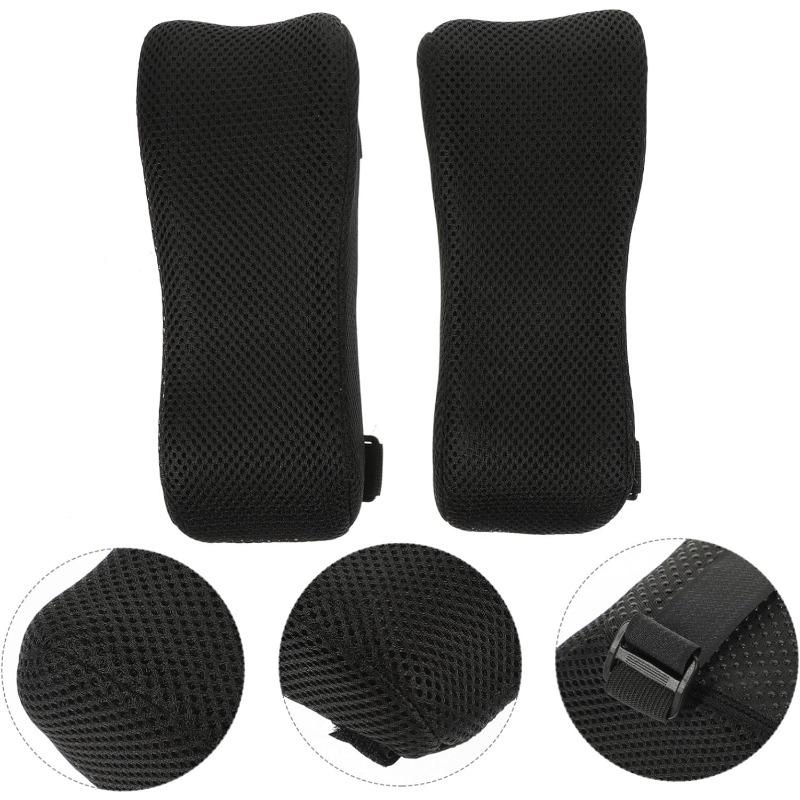 Set of Office Chair Armrest Pads Elbow Pads Memory Foam Support Pads Gaming Chair Armrest Pads Chair Arm Pads