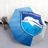 1 шт. Автоматический складной зонт - Узор Delfino Pescara 1936, Портативная и складная конструкция с 8 спицами, Рождественские и Новогодние подарки