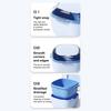 Double-layer Denture Holder Brace Storage Box BPA Free Compact Portable Drainage Layered Portable Denture Storage Case