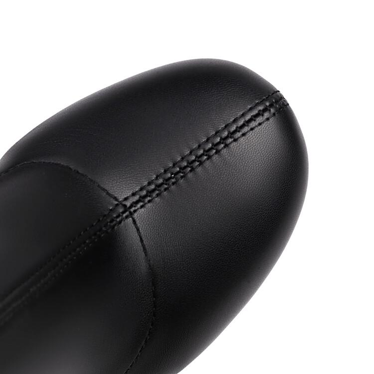 Short Stretch Boots for Women Super Thick High Heel Gold Shoes Silver Chunky Platform Winter Sexy Women Boots