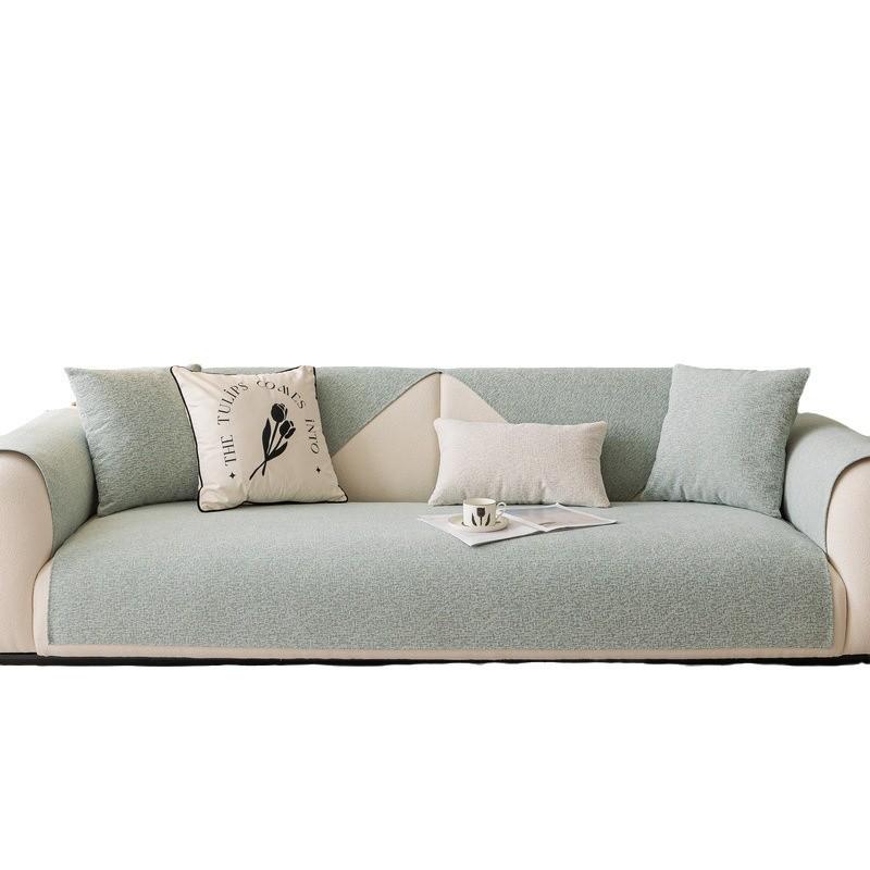 Light Luxury High-End Chenille Sofa Cushion Universal In All Seasons New Seat Cushion Leather Sofa Cover Cloth Seat Cushion