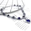 Women's Ocean Heart Crystal Bracelet - Fashionable Jewelry for Girls