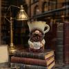 Housewarming Gifts for Coffee Lovers Gnome Ornaments, Cute Resin Figurines, Decorative Tabletop Small Sculptures Centerpiece Bar Decor & Kitchen