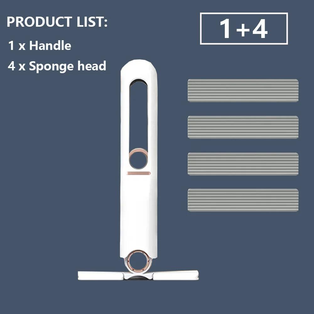 8/24 шт. Мини-швабра с отжимом, мини-швабра, инструменты для уборки кухни и автомобиля, швабры с функцией самоотжима, складные швабры для уборки дома и мытья пола