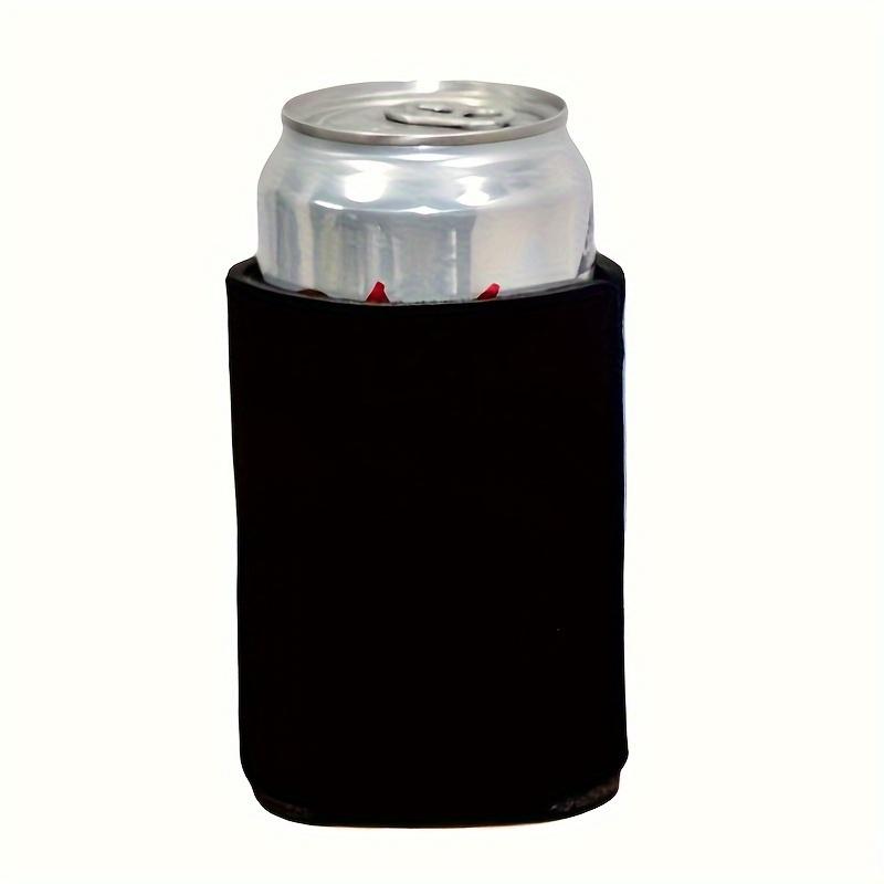 10 Pieces/set, Solid Color Portable Cup Cover, Beer Cover, Camping Can Cup, Soda Cover, Foaming Material, Beverage Cooler, Bottle, Household Jacket