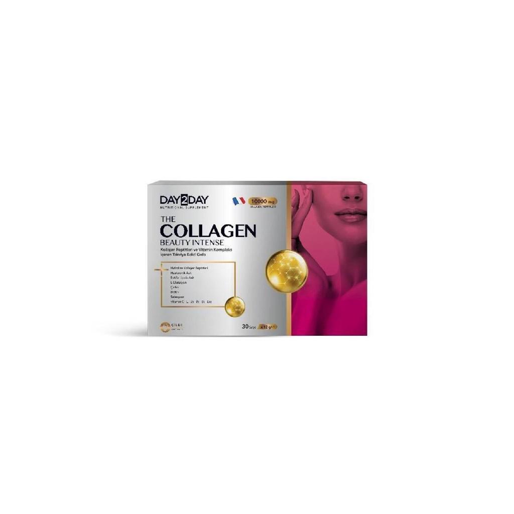 The Collagen Beauty Intense 30 Chassis The Colagy Beauty Liquid Tube 14 Piece Gift