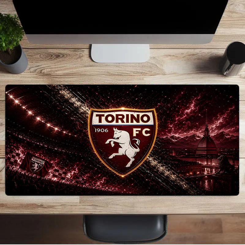 Football Torino Design Mouse pad, Gaming Mouse Pad, keyboard pad, Desk Decor for computer notebook Fan Gift Birthday Gift