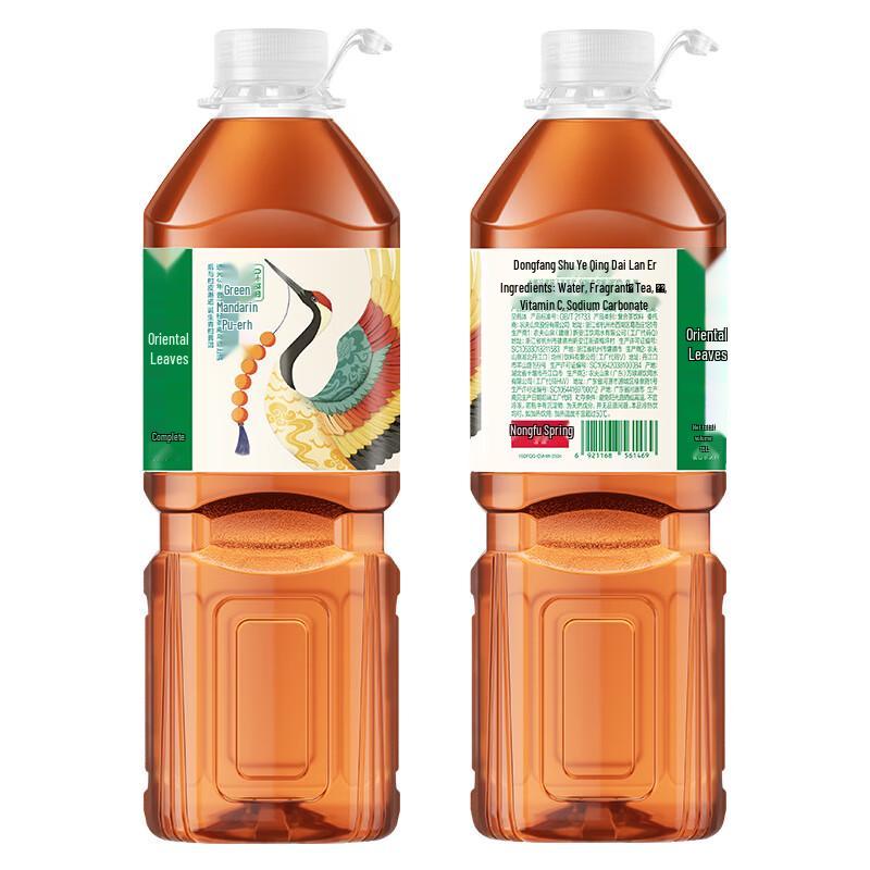 Nongfu Spring Oriental Leaf Sugar-Free Tea Drink, 1.5L 6-Pack