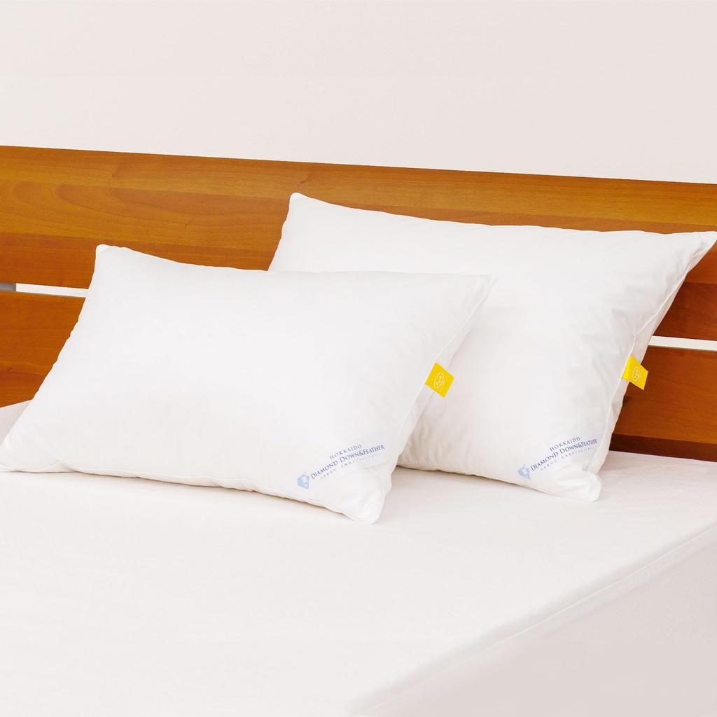 Подушка из пуха Kobo Hokkaido Down Feather, размер L, 50 см x 70 см, подушка из пуха, подушка отечественного производства, постельное белье для сна, японское домашнее перо [футон]