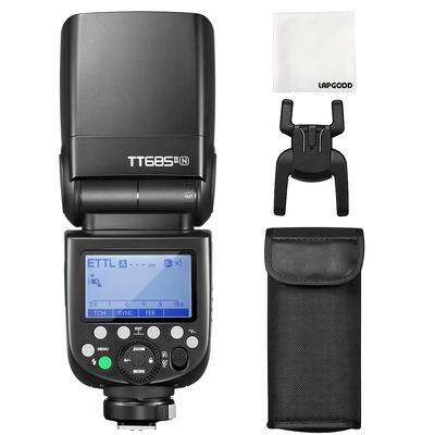 Godox GODOX TTL Камера HSS 230 Полностью Беспроводной X Быстросъемный TCM Мгновенно Совместим с Nikon [Авторизованный Дилер] TT685II-N Вспышка, 1/8000с Высокоскоростная