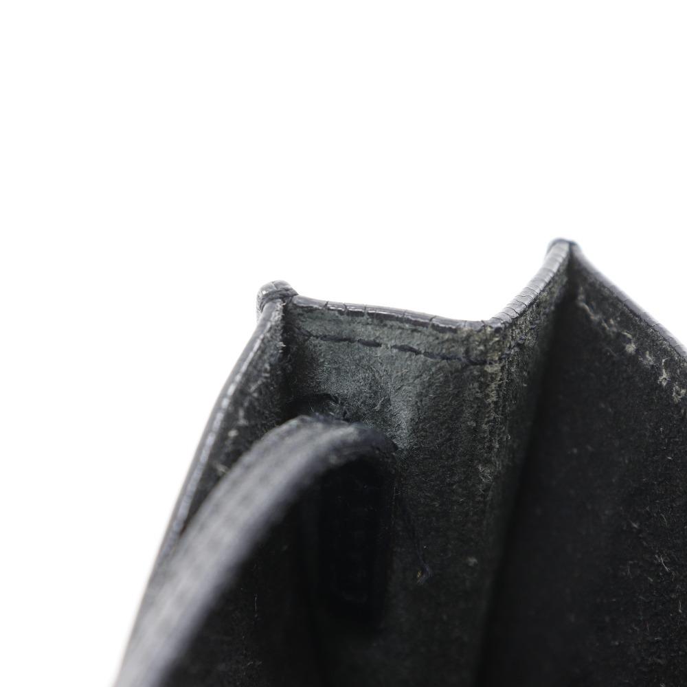 Hermes Безымянная сумка через плечо черная телячья кожа унисекс Б/У