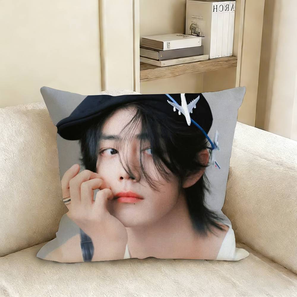 Xiao Zhan Sean Various Sizes Square Pillow Case For Car Home Bedchamber Decor