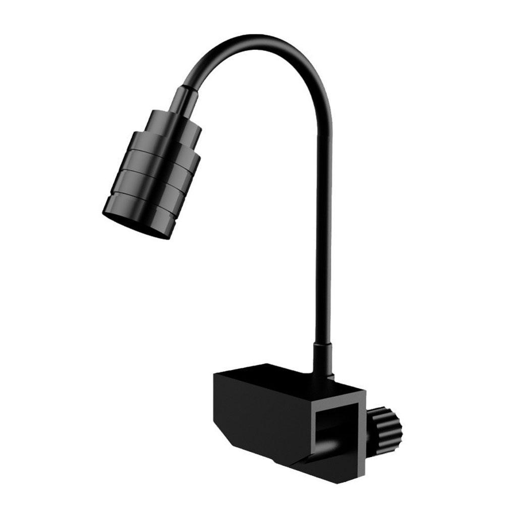 USB Регулируемый Фокус Аквариумный Точечный Светильник Акваскейп Лампа-Клипса для Нано Аквариума 360° Вращающийся Светильник-Клипса для Петушков/Маленьких Аквариумов Аксессуары