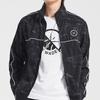Мужская толстовка Li Ning Wade Series Casual Sports Standard Black Printed Long Sleeve Sweatshirt AWDQ551-1
