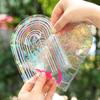 Interesting Home Decor Bedroom Decoration Rainbow Maker Mirror Sticker Sun Catcher Wall Stickers