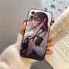 Чехол для телефона с анимацией Юй Цзэ (Consort Yu) из игры Fate Grand Order для iPhone 17 Air 16 15 14 13 Pro Max 11 12 Черный силиконовый чехол