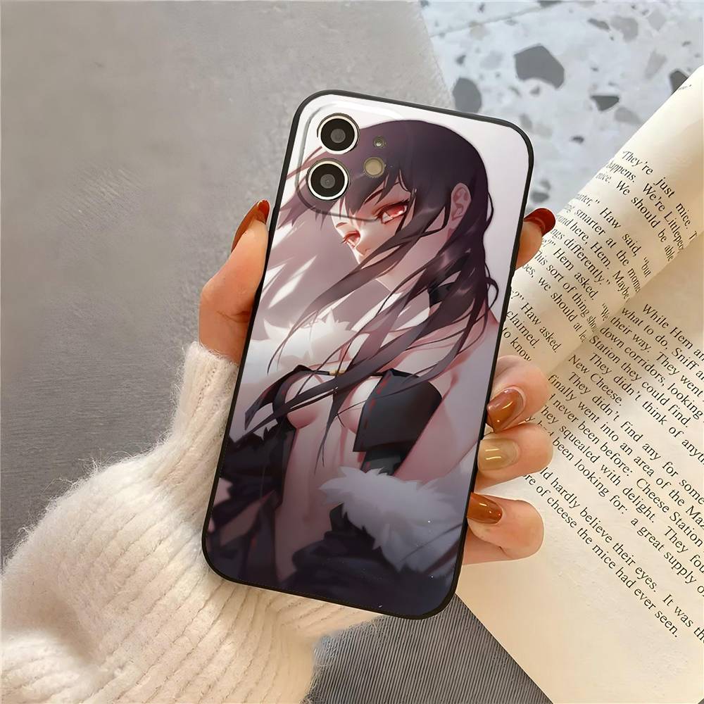 Чехол для телефона с анимацией Юй Цзэ (Consort Yu) из игры Fate Grand Order для iPhone 17 Air 16 15 14 13 Pro Max 11 12 Черный силиконовый чехол