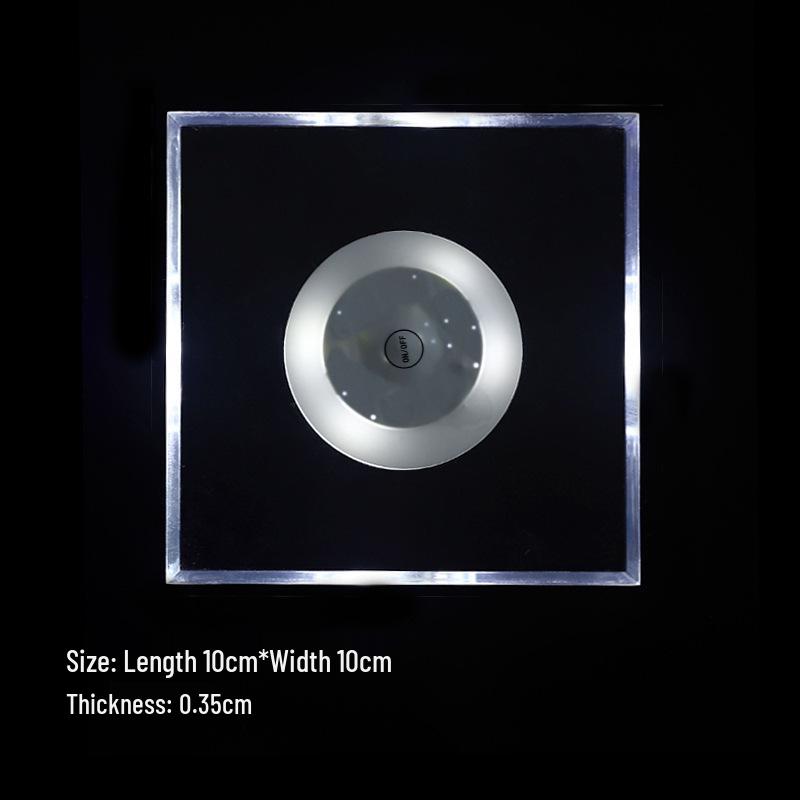 Светящаяся подставка под бокал для вина и коктейлей – Подсветка для бара и бармена