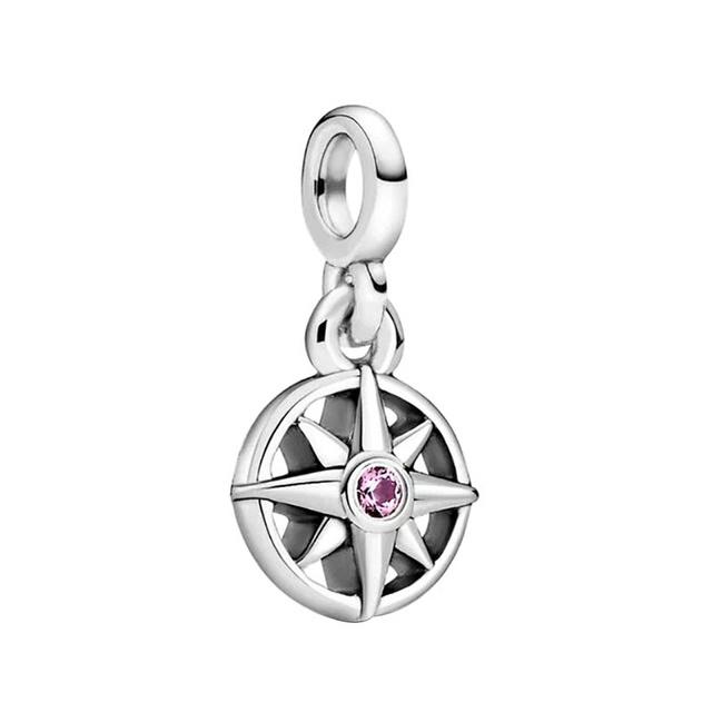 925 Silver Me Series Starfish Moon Pineapple Small Charms Pendant Beads Fit Original Fashion Me Bracelet Women Jewelry DIY