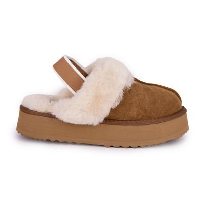 Кожаные мюли на подкладке и резинке Женский