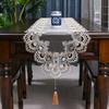 Oval Table Runner Europe Table Flag Tv Cabinet Table Cloth Table Runners Art Long Nordic Tea Table Towel Lace Cover Cloth Simple