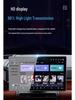 Защитная пленка для экрана автомобильной навигации из закаленного стекла с рисунком леопарда, для центральной консоли.