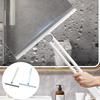 Window Squeegee Double-Sided Design Glass Doors Water Wiper Excellent Cleaning Power Window Cleaner