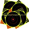 Extra Large 43x43 cm Splatter Target - Fluorescent Bloom Design for Shooting Training