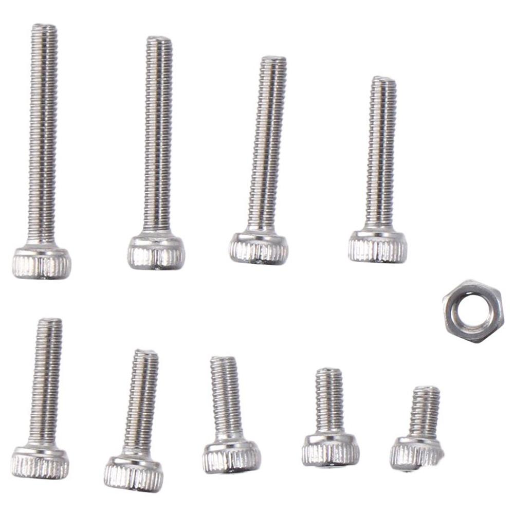 Набор метрических винтов 340 шт. 5/6/8/10/12/14/16/18/20 мм Винты M3 Ремонт мотоциклов и велосипедов
