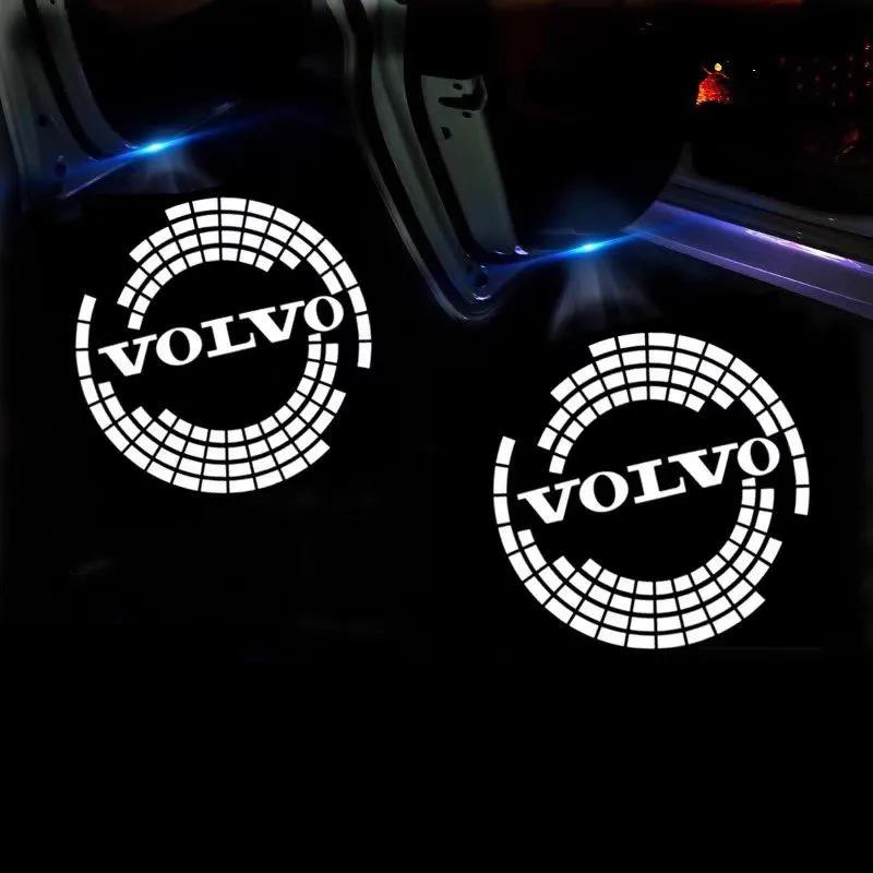 For Volvo S922PCS Car Door Emblem LED Light Welcome Lamp Wireless Laser Projector for Volvo XC40 XC90 V40 V90 V60 XC60 S80 S60 S90 V70 XC70