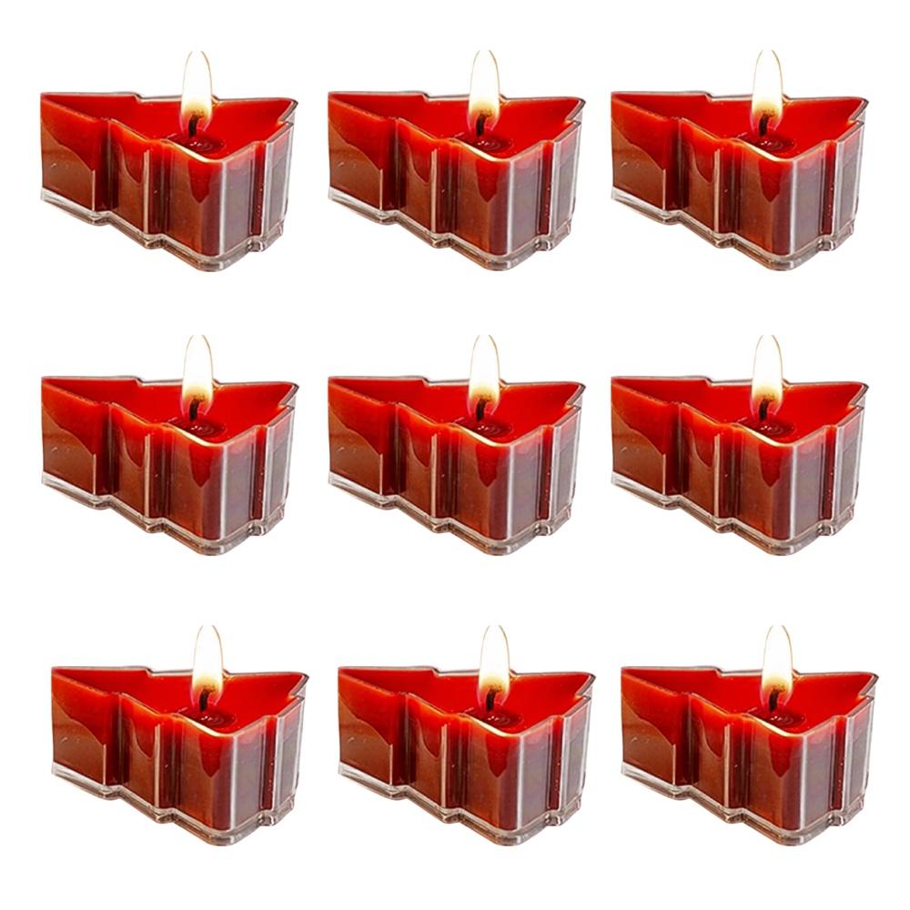 Christmas Tree Shaped Scented Aromatherapy Candle Soy Wax Long-Lasting Scented Decorative Candles Festive Home Party Decoration
