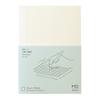 DESIGNPHIL MIDORI MD Блокнот A6 в клетку, Стиль "Книга", 15378006