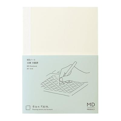 DESIGNPHIL MIDORI MD Блокнот A6 в клетку, Стиль "Книга", 15378006