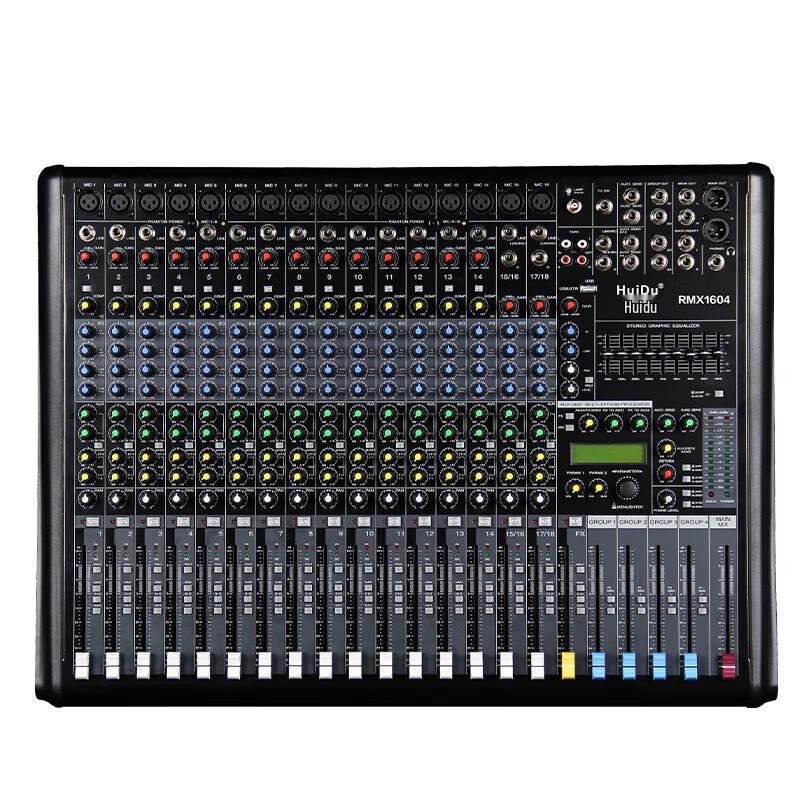 HuiDu RMX1604 Профессиональный многоканальный аналоговый микшер (Китайская версия)
