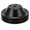 Crankshaft Pulley Double Groove Long Water Pump Pulley Replacement for Chevy Small Block SBC 262