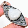 Rainbow Moonstone Handmade 925 Sterling Silver Gift Pendant 2.60" J6u06