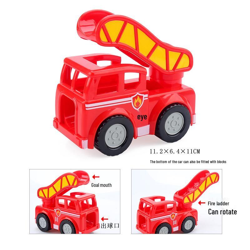 Игровой набор «Лецяо Тяньгун: Жираф и крокодил, горка и пианино»