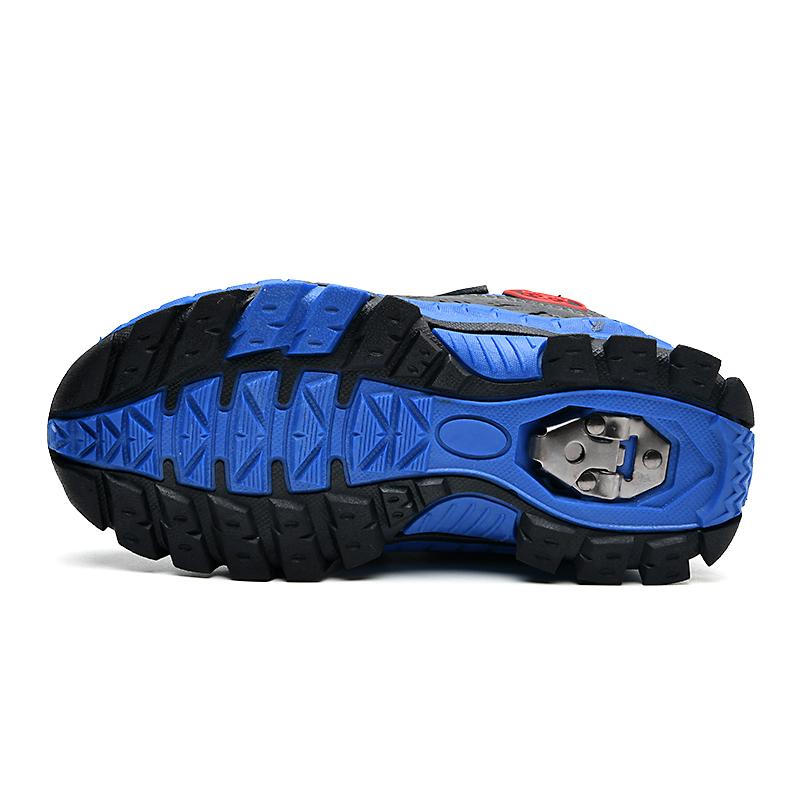 Осенне-зимние детские зимние ботинки с флисом, теплые, нескользящие, износостойкие, для детей, для занятий зимними видами спорта на открытом воздухе, для мальчиков