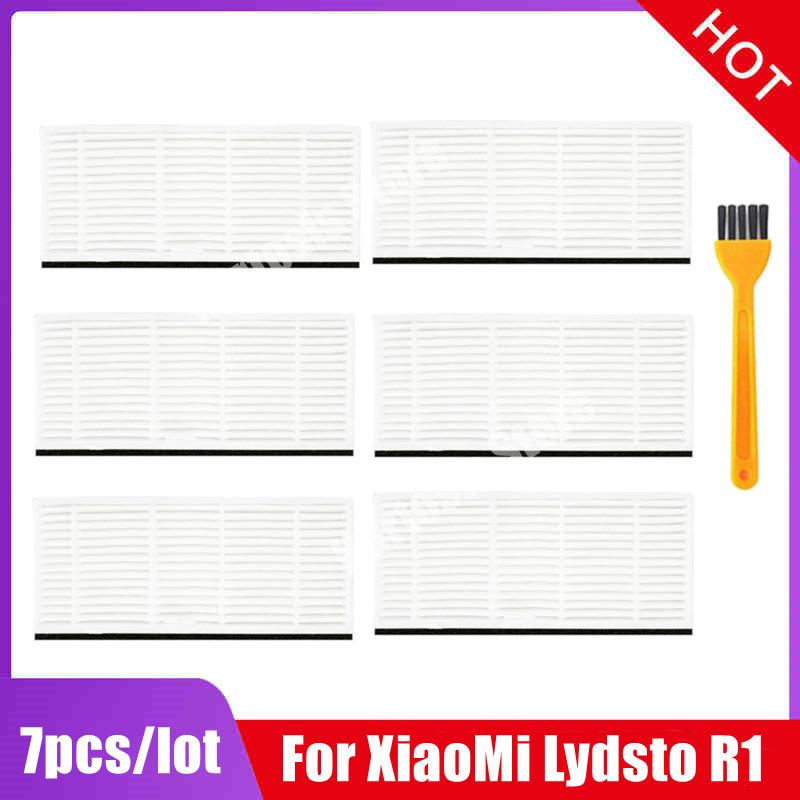 For Xiaomi Lydsto R1 R1A Accessories Spare Parts Robot Vacuum Cleaner Replacement Main Brush HEPA Filter Side Brush Mop Rags