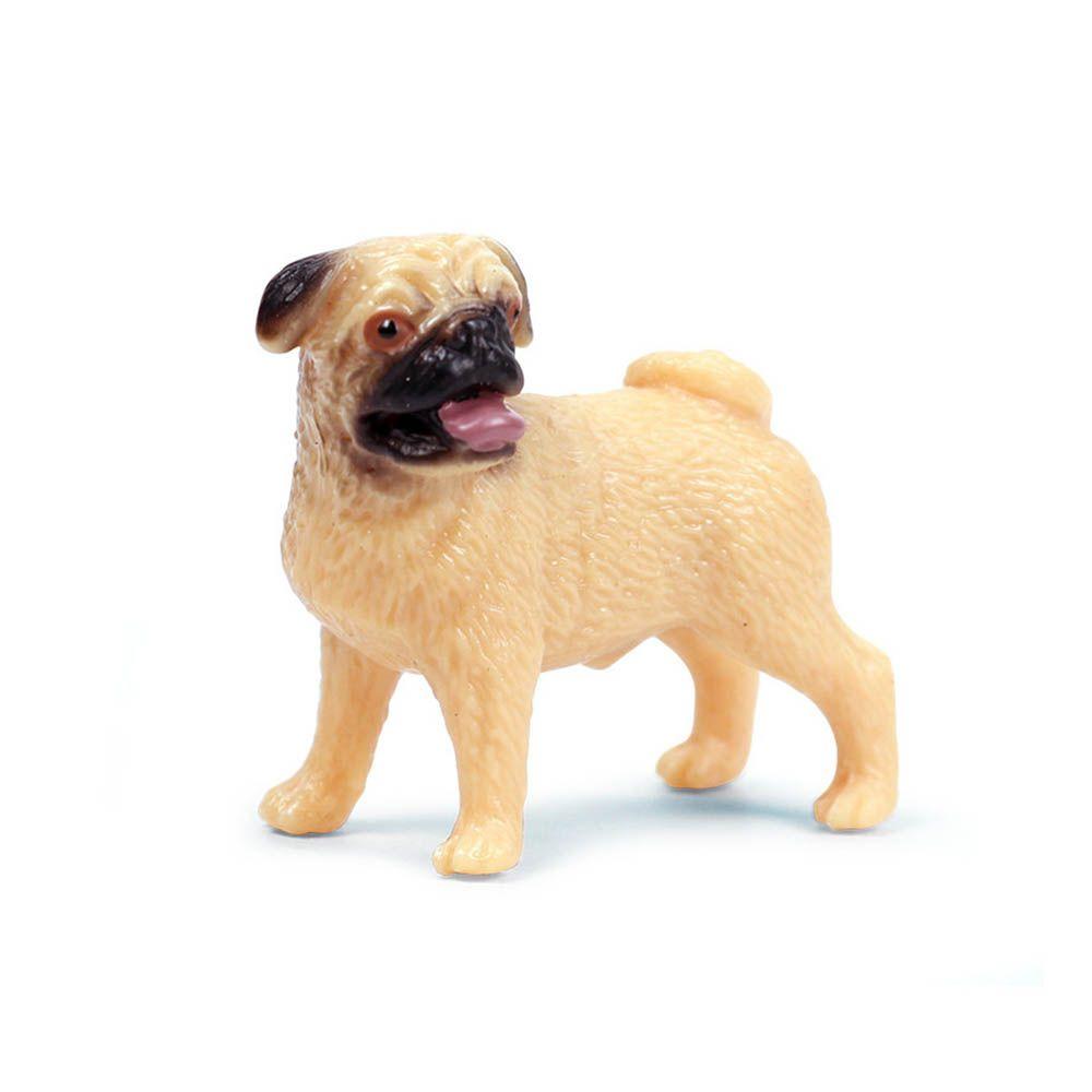 Mini Craft Simulation Dog Farm Accessories Hound Miniature Ornaments Figurines Animal Model