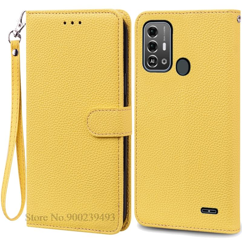 For ZTE Blade A53 Pro Case Soft Silicone Wallet Leather Case For ZTE Blade A53 Pro Case Flip Cover Coque Fundas