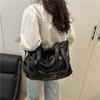 Solid Color Simple Casual Versatile Unisex Daily Large-capacity Storage Bag Going Out Handbag Shoulder Messenger Bag