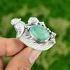 Natural Shattuckite Gemstone Promise Bird Adjustable Ring 925 Silver For Girls