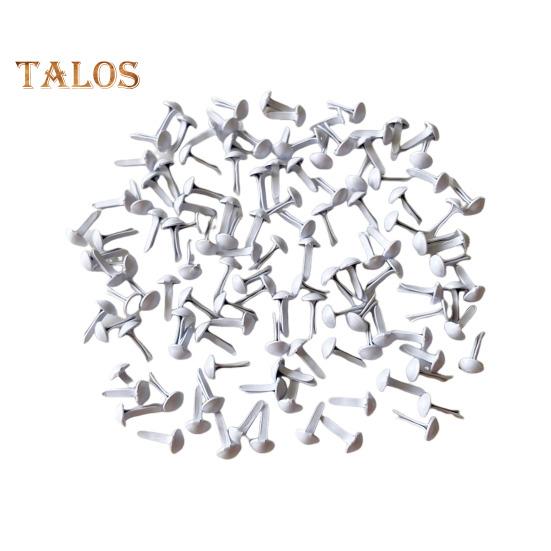 500Pcs Mini Brads Metal Plated Round Paper Fasteners for Paper Craft Scrapbooking DIY Art Handmade Project Decorative Supplies
