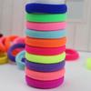 Elastic Hair Band Hair Accessories Elasticity 10PCS/Pack Seamless New Gift Korean Candy Color Hair Rope  Accessories