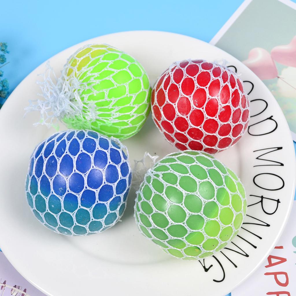 (H0826)Красочные антистрессовые шарики Squee-ze Grape для детей и взрослых, снимающие беспокойство