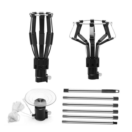 Устройство для замены лампочек Yousheng с присоской, простое в эксплуатации, высокодоступное устройство для замены лампочек с инструментом для извлечения лампочек на полюсах