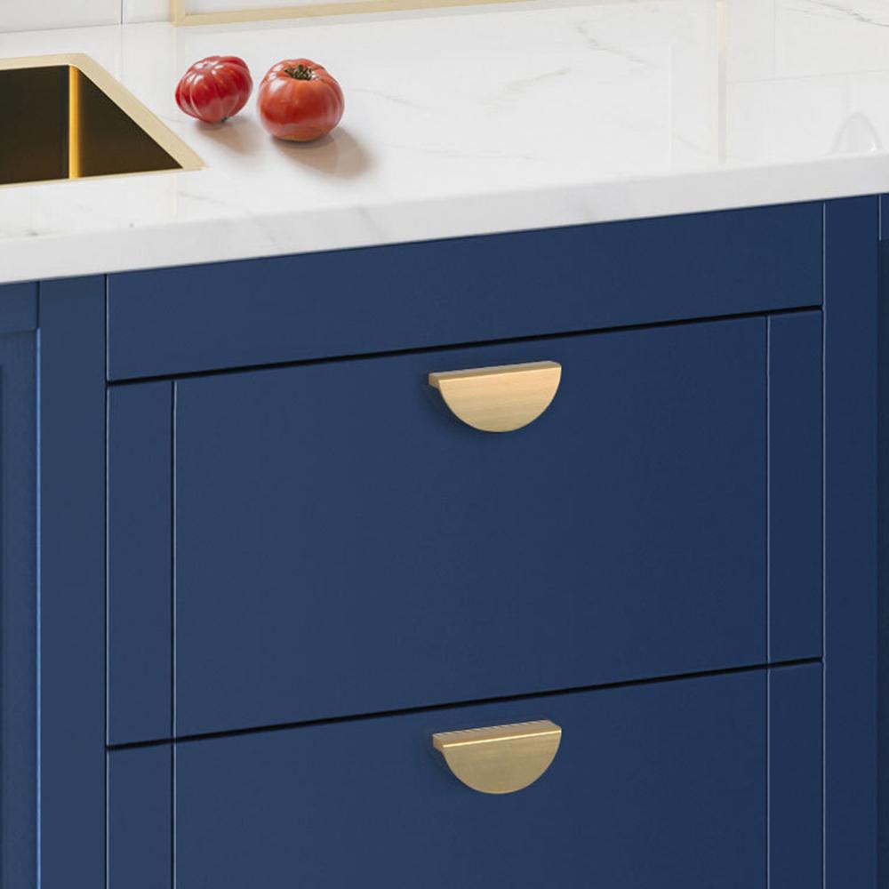 Wardrobe Knob Furniture Handle Modern Cabinet Closet Door Pull Handle with 22mm Screw