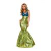 Halloween Costume Adult Mermaid Sequin Princess Dress Fishtail Cosplay European and American Amazon Hot-Selling Mermaid Dress